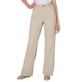 Plus Size Women's Perfect Relaxed Cotton Jean by Woman Within in Natural Khaki (Size 44 WP)