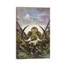 East Urban Home The Mammoth by Frank Frazetta - Wrapped Canvas Graphic Art Print Canvas in Green/Indigo/White | 18 H x 12 W x 1.5 D in | Wayfair