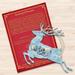 The Holiday Aisle® Deer Scenic Wood Hanging Figurine Ornament Wood in Blue/Brown | 5 H x 4 W x 0.25 D in | Wayfair 8AB9220E2B074E72923EBF079510358C