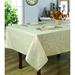 House of Hampton® Cecere Jacquard Tablecloth Polyester in Gray | 70 D in | Wayfair 0574CE5A67DC4ECEB99115AA64095939