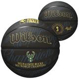 Milwaukee Bucks Unsigned Wilson 2021 NBA Finals Champion Collectors Edition Basketball