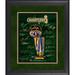 Milwaukee Bucks Framed 11" x 14" 2021 NBA Finals Champions Collage with Facsimile Signatures