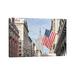 East Urban Home Empire State Building & American Flag, Fifth Avenue, New York City - Wrapped Canvas Print Canvas | 40" H x 60" W x 1.5" D | Wayfair