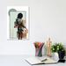 East Urban Home Kiss My Blaaack by Gnodpop - Wrapped Canvas Gallery-Wrapped Canvas Giclée Canvas | 12 H x 8 W x 0.75 D in | Wayfair