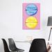 East Urban Home Happy Chill Pill Pink by Jaymie Metz - Gallery-Wrapped Canvas Giclée Canvas | 40" H x 26" W x 1.5" D | Wayfair
