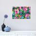 East Urban Home Floral Fun I by Joy Ting - Wrapped Canvas Painting Canvas | 12 H x 18 W x 1.5 D in | Wayfair F2F0791D58F9405B87150952E64AD088
