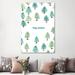 East Urban Home Oh Christmas Tree III by Amanda Mcgee - Wrapped Canvas Graphic Art Metal in Green | 60 H x 40 W x 1.5 D in | Wayfair