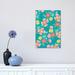 East Urban Home Flower Market V by Amanda Mcgee - Wrapped Canvas Graphic Art Canvas in Green | 18 H x 12 W x 1.5 D in | Wayfair