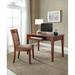 Red Barrel Studio® Desk & Chair Set Wood in Brown | 30 H x 48 W x 26 D in | Wayfair F7E74E30FC2C42899D8D9DEDD8B0623B