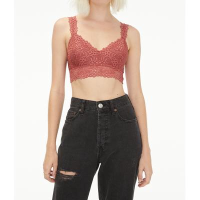 Aeropostale Womens' Classic Lace Bralette - Pink -...