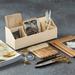 Elisa Desk Organizer - Ash Gray - Ballard Designs Ash Gray - Ballard Designs