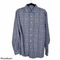 Michael Kors Shirts | Michael Kors Regular Fit Blue Plaid Dress Shirt 16 | Color: Blue/White | Size: 16