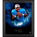 Warren Moon Houston Oilers Framed Autographed 20'' x 24'' In Focus Photograph with "HOF 06" Inscription