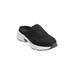 Extra Wide Width Women's CV Sport Claude Slip On Sneaker by Comfortview in Black (Size 7 WW)