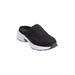 Wide Width Women's CV Sport Claude Slip On Sneaker by Comfortview in Black (Size 12 W)
