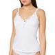 Pour Moi? Women's Castaway Underwired Halter Tankini Top, White (White), 38G (Manufacturer Size:38G)