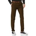 Scotch & Soda Men's Mott-Classic Garment-Dyed Twill Chino Casual Pants, Army 0115, 32W/ 32L