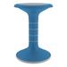 Learniture Active Sitting Stool Plastic in Blue | 17.5 H x 12 W x 12 D in | Wayfair LNT-NUS450-BB-SO