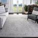 Gray/White 0.31 in Indoor Area Rug - Calidia Power Loom Dark Gray/Cream Rug Polyester/Polypropylene Laurel Foundry Modern Farmhouse® | Wayfair