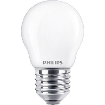 Philips Lighting 76285800 LED EEK E (A - G) E27 Tropfenform 6.5 W = 60 W Warmweiß (Ø x L) 4.5 cm x 7