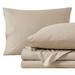 Bare Home Organic Cotton Sheet Set - Crisp Percale Weave