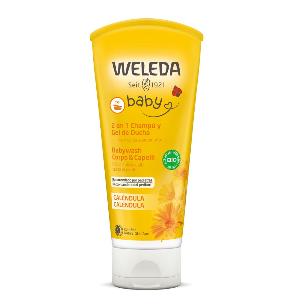 WELEDA Babywash Corpo&Capelli 200 ml Gel doccia