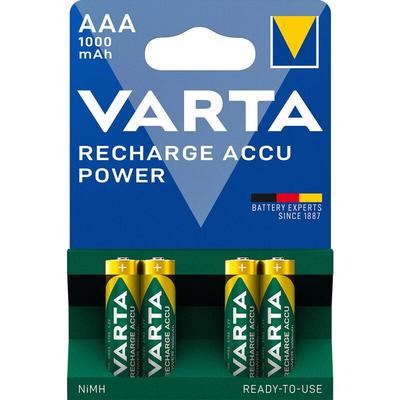 Akku Recharge Accu Power Micro aaa NiMH 1000mAh (4er Blister) - Varta
