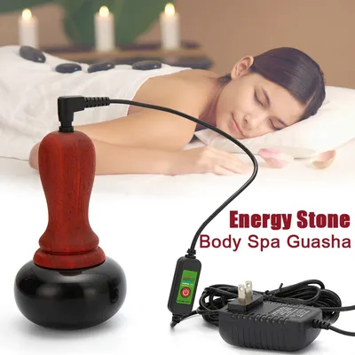 Ohio eur de pierres chaudes énergétiques pour thérapie fongique Linge chauffage du dos massage de
