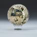 Astro Gallery of Gems Polished Pyrite Sphere From Peru (2.25", .8 Lbs) Stone, Crystal in Blue/Brown/Gray | 2.25 H x 2.25 W x 2.25 D in | Wayfair