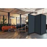 Versare QuickWall Folding Portable Partition, Steel | 61.2 H x 100.8 W x 2 D in | Wayfair 1820159