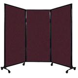 Versare QuickWall Folding Portable Partition, Steel | 61.2 H x 100.8 W x 2 D in | Wayfair 1820149