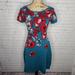 Anthropologie Dresses | New With Tags Gorgeous Maeve- Anthropology Dress. | Color: Blue/Red | Size: Xl