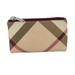Burberry Accessories | Burberry London Check Coated Canvas Wallet | Color: Brown/Tan | Size: Os