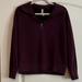 Athleta Tops | Athleta Cozy Karma 1/4 Zip Pull Over | Color: Red | Size: Xs