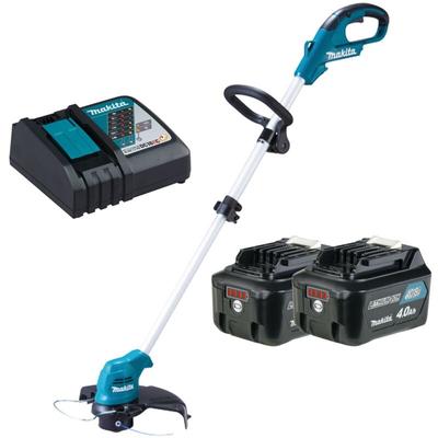 Makita - UR100DSME Akku-Rasentrimmer 10,8V / 2x 4,0 Ah Akku + Ladegerät