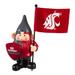 Washington State Cougars Flag Holder Gnome