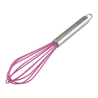 Egg Whisk Silicone Whisk Mixer Kitchen Utensil