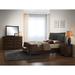 Roundhill Furniture Broval 179 Light Espresso 5-piece Wood Queen Bedroom Set