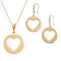 Kate Spade Jewelry | Kate Spade Symbols Heart Jewelry Set | Color: Gold | Size: Os