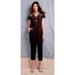 Anthropologie Pants & Jumpsuits | Anthropologie Lilka Ravenna Jumpsuit | Color: Black | Size: S