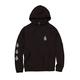 Volcom Men's Stone Po Hooded Sweatshirt, Iconic Black, Large