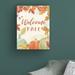 The Holiday Aisle® Falling for Fall VI by Beth Grove - Wrapped Canvas Textual Art Metal in Brown/Green/Orange | 32 H x 24 W x 2 D in | Wayfair