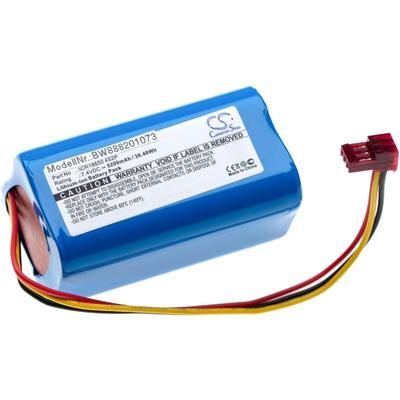 vhbw Akku Ersatz für Lazer Runner 6800mAh 4 Cell Li-Ion Battery Pack, ICR18650 2S2P für Image