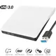 Graveur de DVD externe blanc USB 3.0 haute vitesse fin lecteur optique pour tout ordinateur