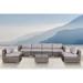 7 Piece Rattan Sectional Seating Group with Cushions
