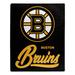 NHL 070 Bruins Signature Raschel