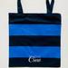 J. Crew Bags | J Crew Limited Tote Bag Rugby Stripes | Color: Black/Blue | Size: Os