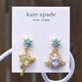Kate Spade Jewelry | Kate Spade Nature Walk Earrings | Color: Blue/Gold | Size: Os