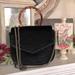 Anthropologie Bags | Anthropology Black Lucite Handle With Chain | Color: Black | Size: H6” Xl7” Xw2.25”