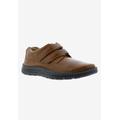 Men's MANSFIELD II Velcro® Strap Shoes by Drew in Brown Calf (Size 9 1/2 EE)